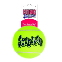 Kong Air Bola de ténis com som para cães