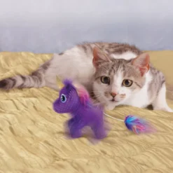 Kong Enchanted Buzzy Unicórnio peluche para gatos