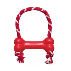 Kong Goodie Bone Osso com corda para cães