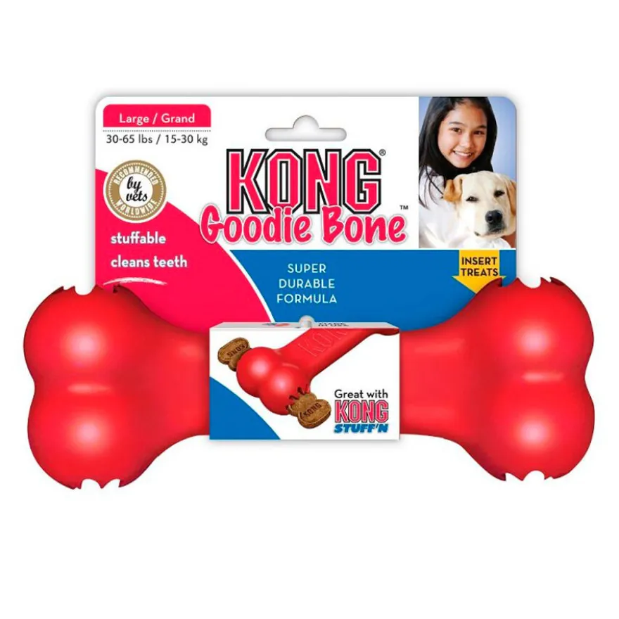 Kong Goodie Bone Osso porta-snacks para cães