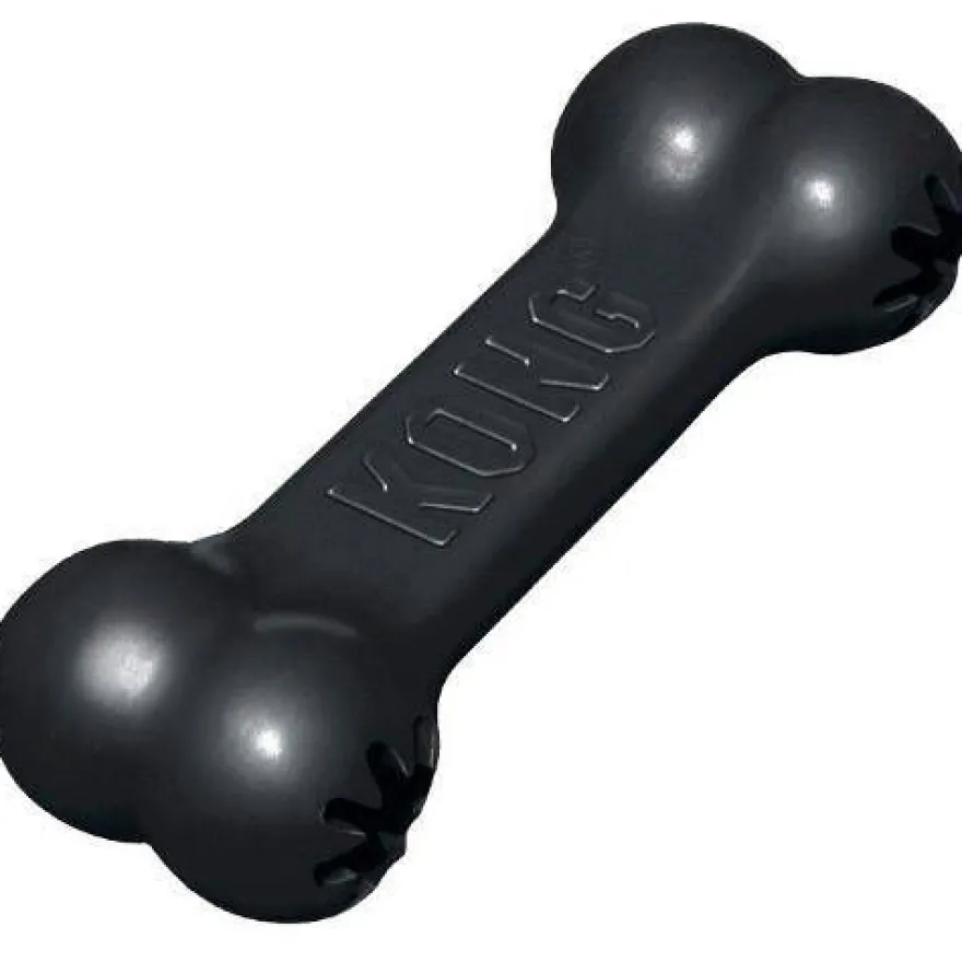 Kong Goodie Bone Osso preto para cães