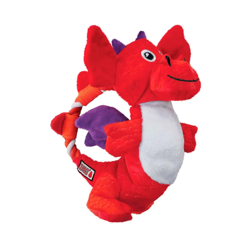 Kong Knots Dragão de peluche para cães