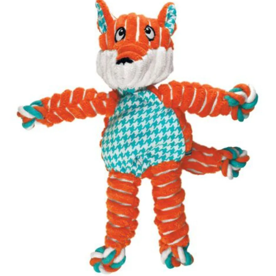 Kong Knots Raposa de peluche para cães