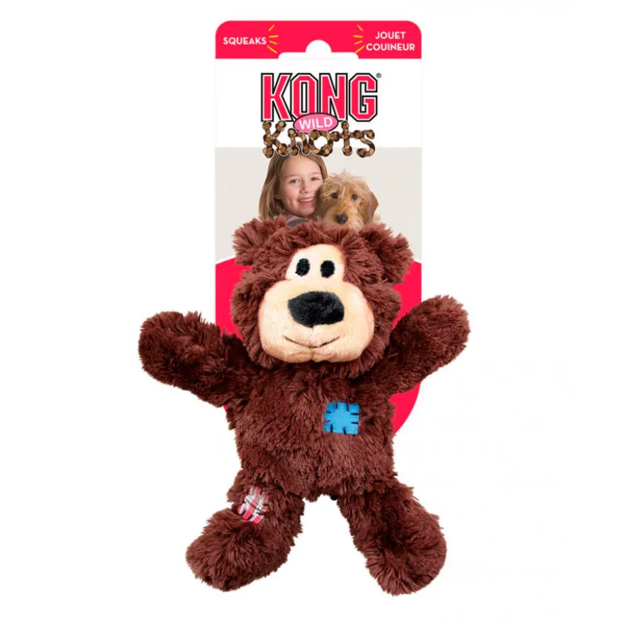 Kong Knots urso de peluche para cães
