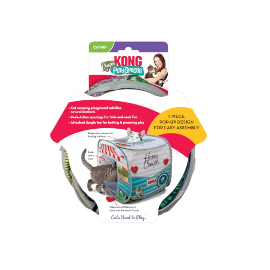 Kong Play Spaces Camper Casa de brinquedo para gatos