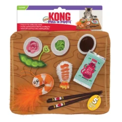 Kong Pull-A-Partz Sushi Brinquedo Interativo para gatos