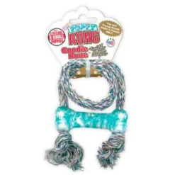 Kong Puppy Mini Osso com Corda