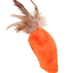Kong Refillables Cenoura de peluche com erva-gateira para gatos