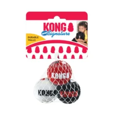 Kong Signature Sport 3-PK Bolas de ténis para cães