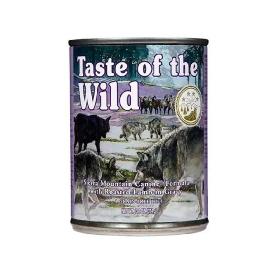 Lata Taste of the Wild Sierra Mountain para cães