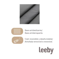 Leeby Alcofa branca com ouriços para cães