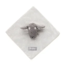 Leeby Alcofa de ovelhas com almofada amovível e brinquedo para cachorros