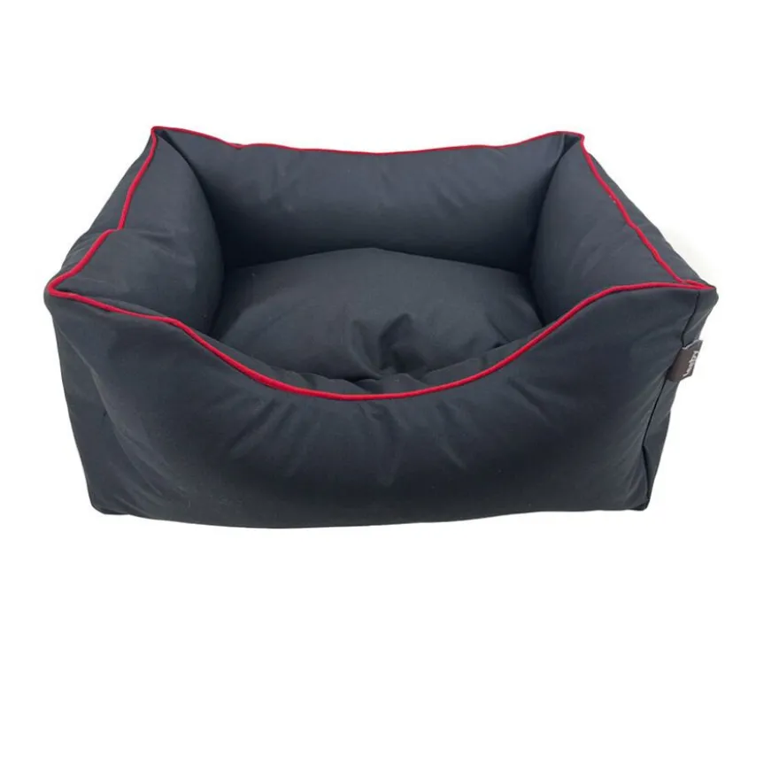 Leeby Alcofa waterproof Anti Pelos Preta para cães