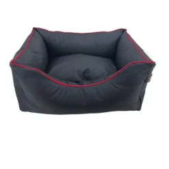 Leeby Alcofa waterproof Anti Pelos Preta para cães