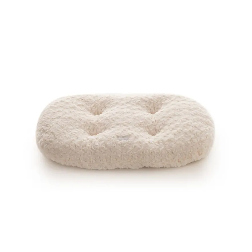 Leeby Almofada Suave Branca para cachorros