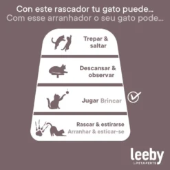 Leeby Babette borboleta em brinquedo interativo para gatos