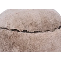 Leeby Cama antistress bege para cães