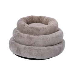 Leeby Cama antistress bege para cães