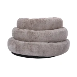 Leeby Cama antistress bege para cães