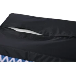 Leeby cama azul impermeável para cães