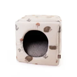 Leeby Cama com Estampado de Ouriços para gatos