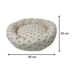 Leeby Cama donut sol para gatos