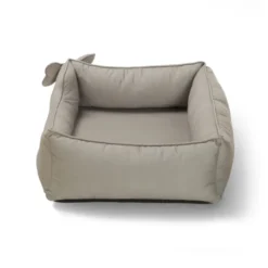 Leeby Cama taupe ortopédica para cães