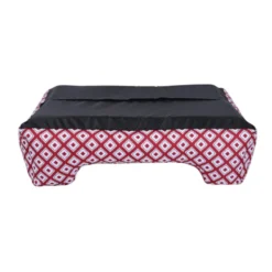 Leeby cama vermelha impermeável para cães