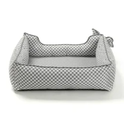 Leeby Cama vichy ortopédica para cães