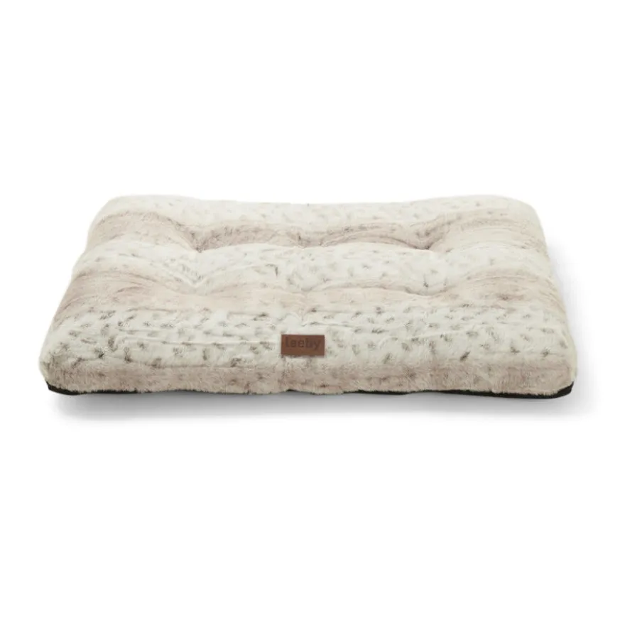 Leeby Colchão antiderrapante suave para cães