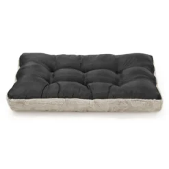 Leeby Colchão antiderrapante suave para cães