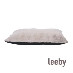 Leeby Colchão antistress bege para cães