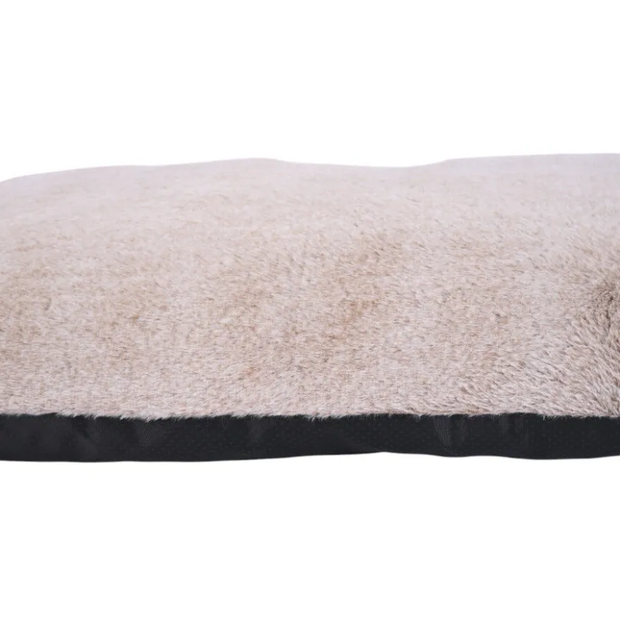 Leeby Colchão antistress bege para cães
