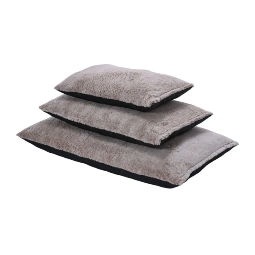 Leeby Colchão antistress bege para cães