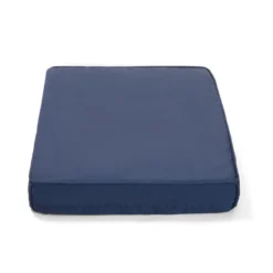 Leeby Colchão azul antiderrapante para cães