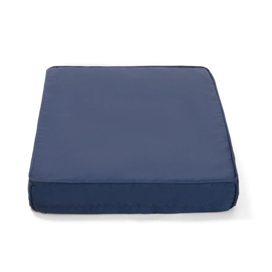 Leeby Colchão azul antiderrapante para cães