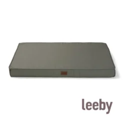 Leeby Colchão caqui antiderrapante para cães