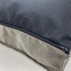 Leeby Colchão com Capa Amovível e Antiderrapante para cães