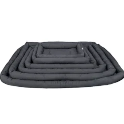 Leeby Colchão Macio Preto para cães
