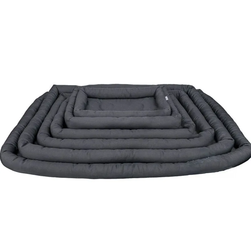 Leeby Colchão Macio Preto para cães