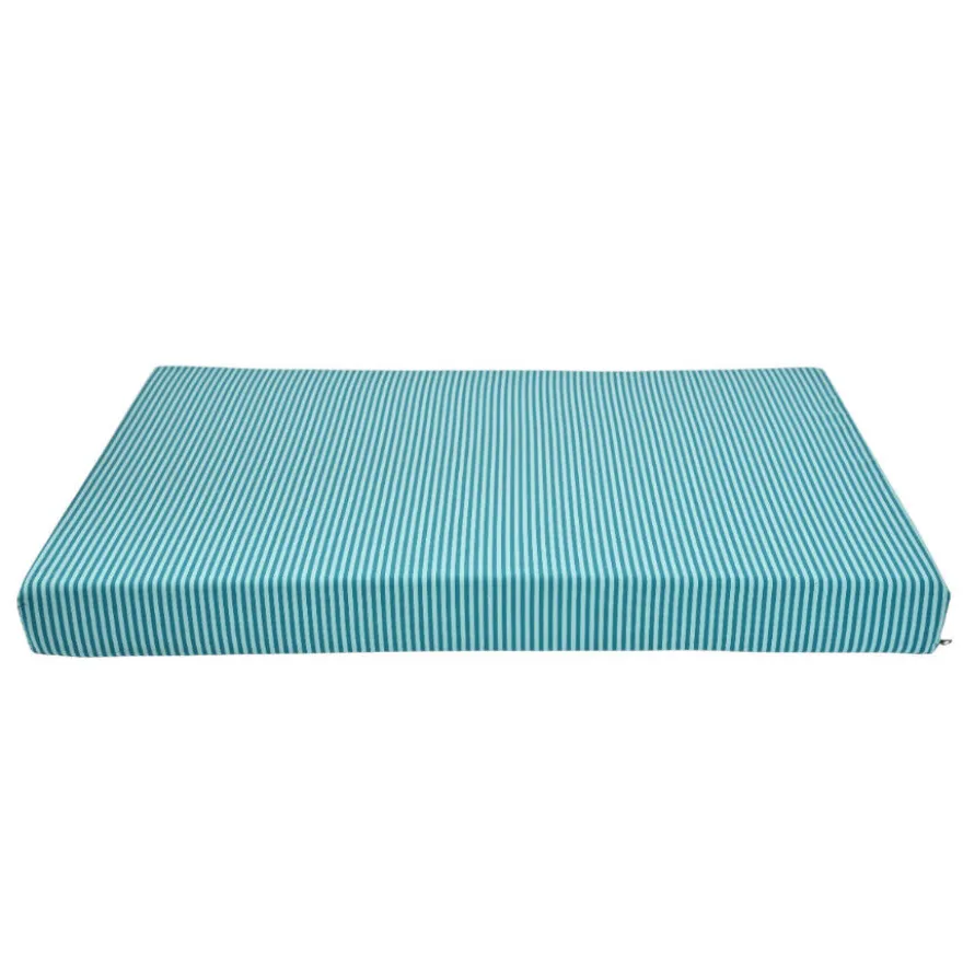 Leeby Colchão riscas finas para cães