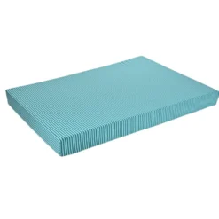 Leeby Colchão riscas finas para cães