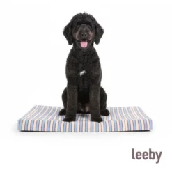 Leeby Colchão riscas largas para cães