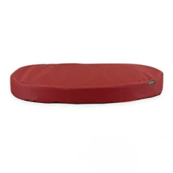 Leeby Colchão vermelho waterproof e amovível para cães