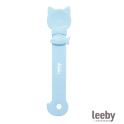 Leeby Colher Dispensadora Pasta de Snacks Azul para gatos