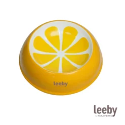Leeby Comedouro de Cerâmica Estampado Limão para gatos