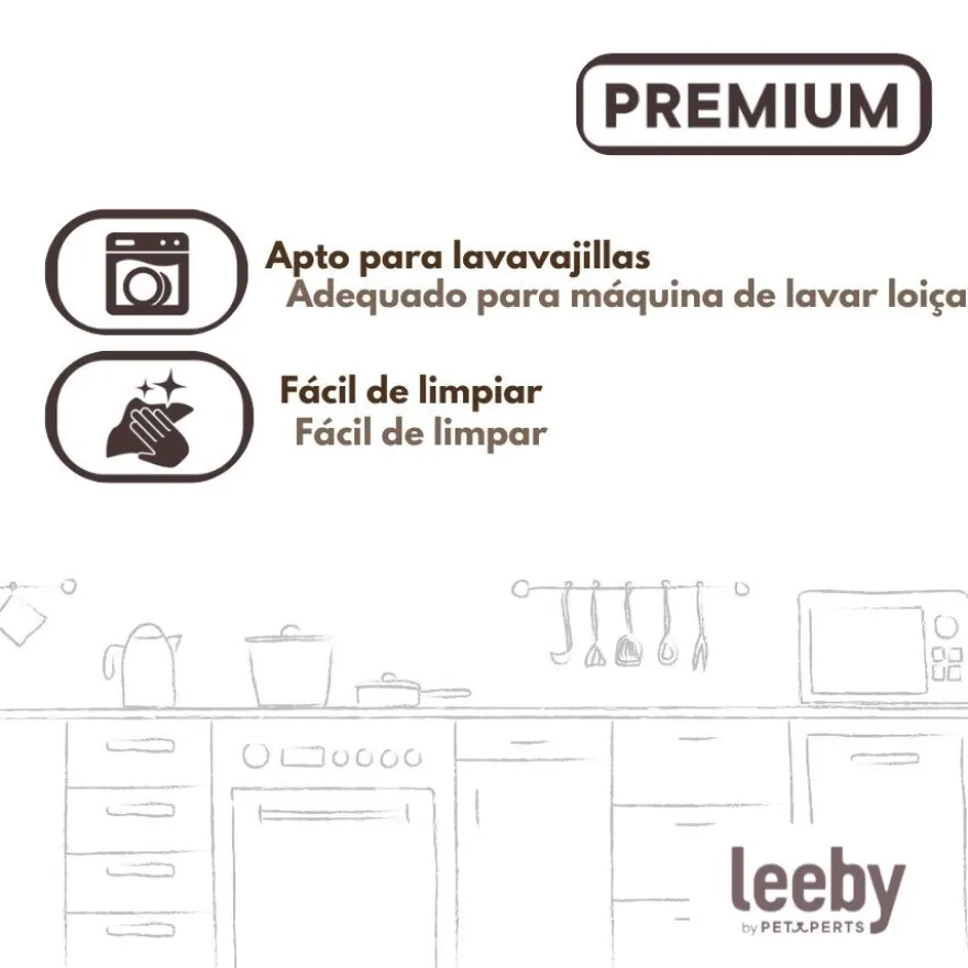 Leeby Comedouro de Cerâmica Estampado Limão para gatos