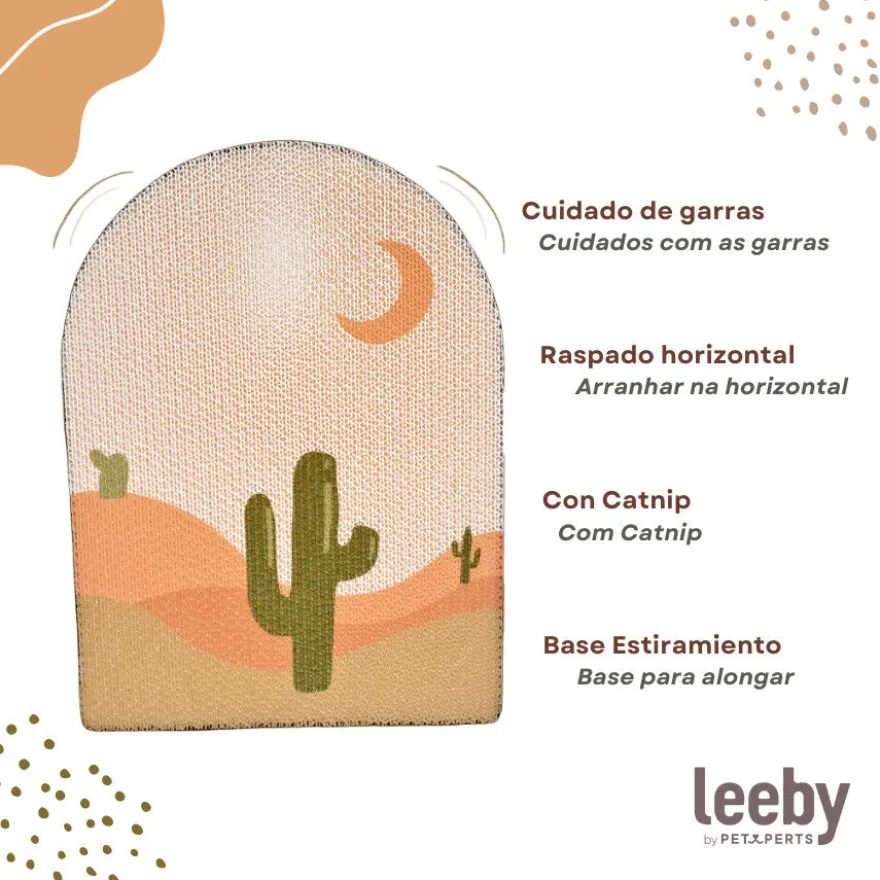 Leeby Darcy tábua arranhadora de cartão para gatos