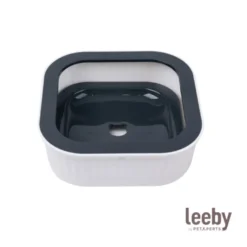 Leeby Dispensador de Água Anti-salpicos Branco para cães
