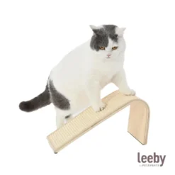 Leeby Feliz arranhador de chão para gatos